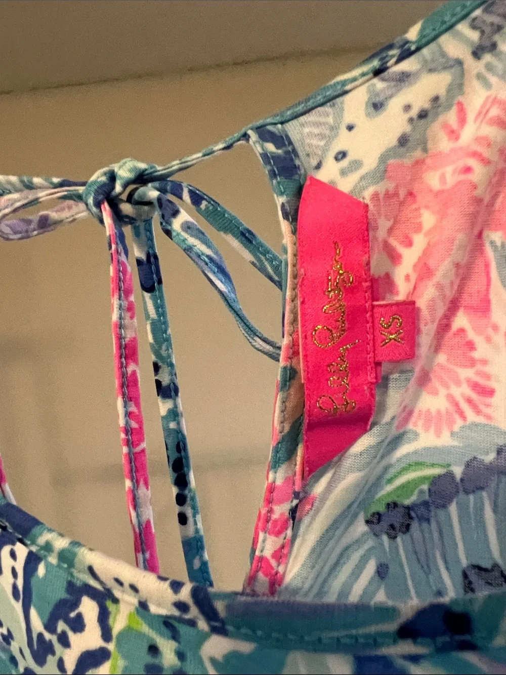Lilly Pulitzer Margot swing dress in sink or swim print. Size XS - Picture 4 of 4